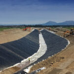 HDPE Geomembrane lining large culvert