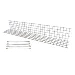 Professional welded wire forms for stabilizing retaining slopes and walls