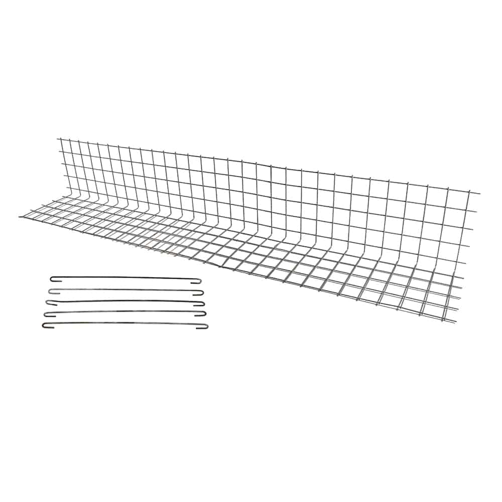 Professional welded wire forms for stabilizing retaining slopes and walls