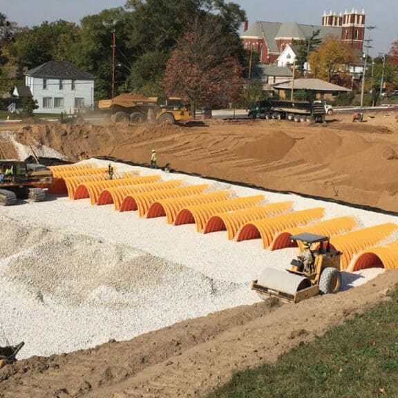 ferguson waterworks stormwater sub surfac-storage arched chambers 02