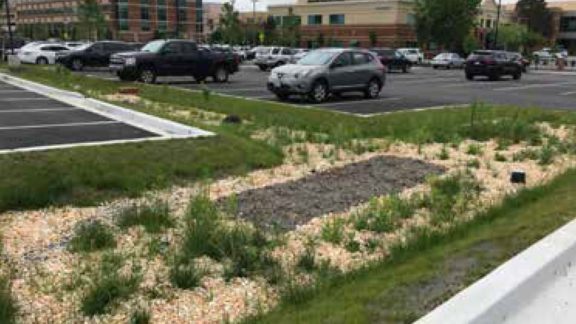 Case studies - this Focalpoint biofiltration system met stormwater requirements and maximized parking spaces