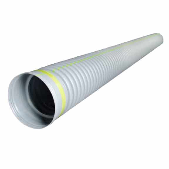 Corrugated HDPE pipe for stormwater management