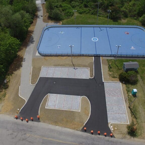 Lincoln Street Boat Launch after the installation of Ecoraster Bloxx