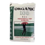 Organic 100 Richlawn fertilizer package