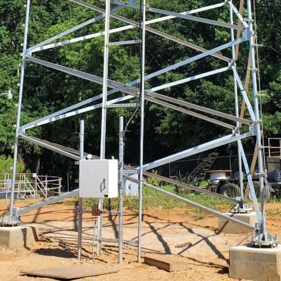 Large utility transformer and AMI metering system in Clayton, NC